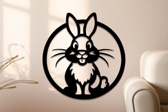Elegant Easter Laser Cut Wall Decor SVG