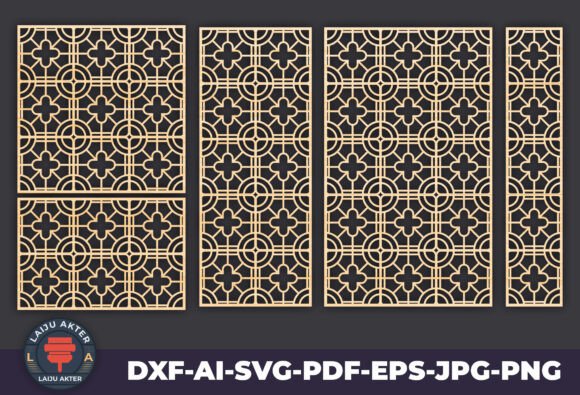 Stunning Laser Cut Decorative Panels Bundle 39 for Your Next Project