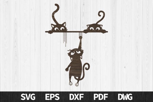 Whimsical Funny Cat Wall Art for Your Creative Projects